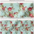 thumbnail image 2 of Soimoi Cotton Poplin Fabric Leaves,Red Berries & Rose Floral Fabric Prints by Yard 56 Inch Wide, 2 of 7