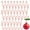 Red, variant on 100pc Ornament Hooks Metal Wire Hook Christmas Ornaments Hangers for Christmas Tree Decoration Home New Year Party Decor