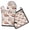 Red Truck with Fall Pumpkins Pattern, variant on Red Truck with Fall Pumpkins Pattern Kitchen Oven Mitt and Pot Holder Sets 2 Pcs for Baking, Cooking and Grilling, Heat Resistant Up To 392 °F