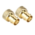 thumbnail image 1 of FLAMEEN BNC To SMA Converter, BNC To SMA Adapter, Stable For Coaxial Cables Wi - Fi External Antennas Frequency Applications Wireless LAN Devices, 1 of 8
