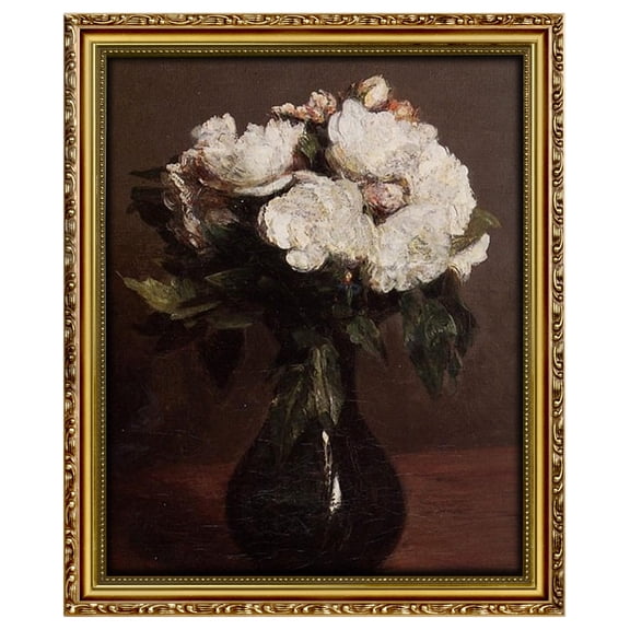 FJXMFRAME 11x14 Picture Frame Gold Vintage Antique Wood Matted to 8x10 for Wall Display