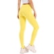 thumbnail image 3 of LEGGINGS DE ALGODÓN PARA MUJERES INSPIRADOS EN CHIC, CON CINTURA ELÁSTICA, PANTALONES DE GIMNASIO Y YOGA SUAVES, PANTALONES DE NAVIDAD CON TIRANTES, TALLA M, AMARILLO BRILLANTE, 3 of 6