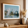 thumbnail image 5 of Echo Park Lake & Downtown Los Angeles - Los Angeles California Photography Cityscape Skyline Fountain Lake Palm Tree Water Unframed Wall Art Print 20 x 28 inches, 5 of 7