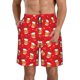 thumbnail image 1 of Balery Christmas Hat beer Traje de Baño Estilo Hawaiano para Hombre, Shorts de Secado Rápido con Bolsillos-3X-Large, 1 of 6