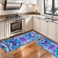 thumbnail image 3 of Kitchen Rugs Sets Of 2,Purple Ethnic Mandala Pattern Anti Fatigue Kitchen Mat Rugs Non Slip Washable,Decorative Kitchen Floor Mats for Kitchen,Sink,Laundry,17"X47", 3 of 5