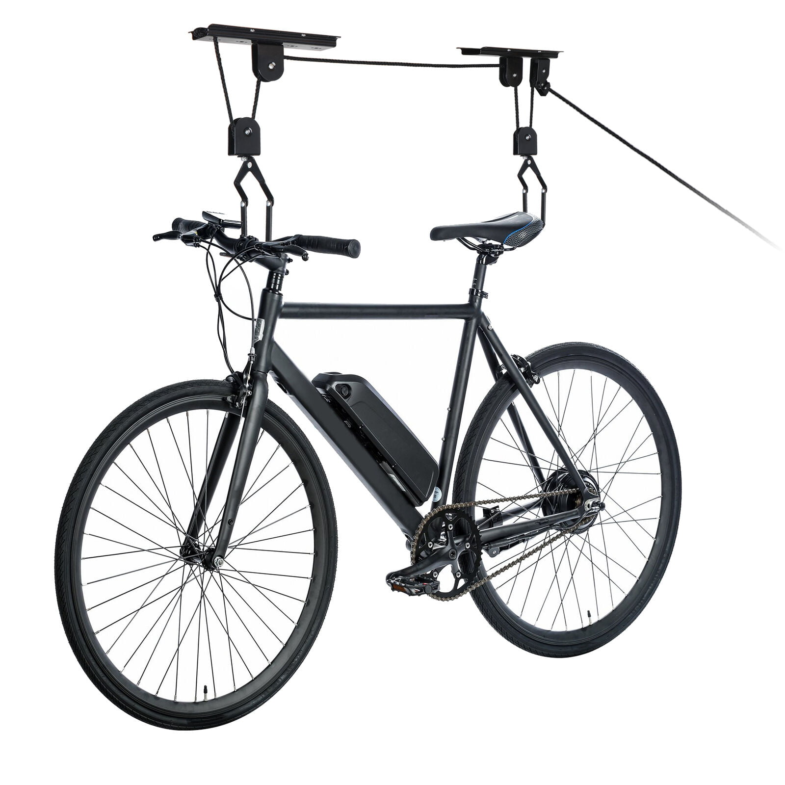 Heavy Duty Mountain Bicycle Bike Hoist Bicycle Lift for Garage Ceiling Storage 