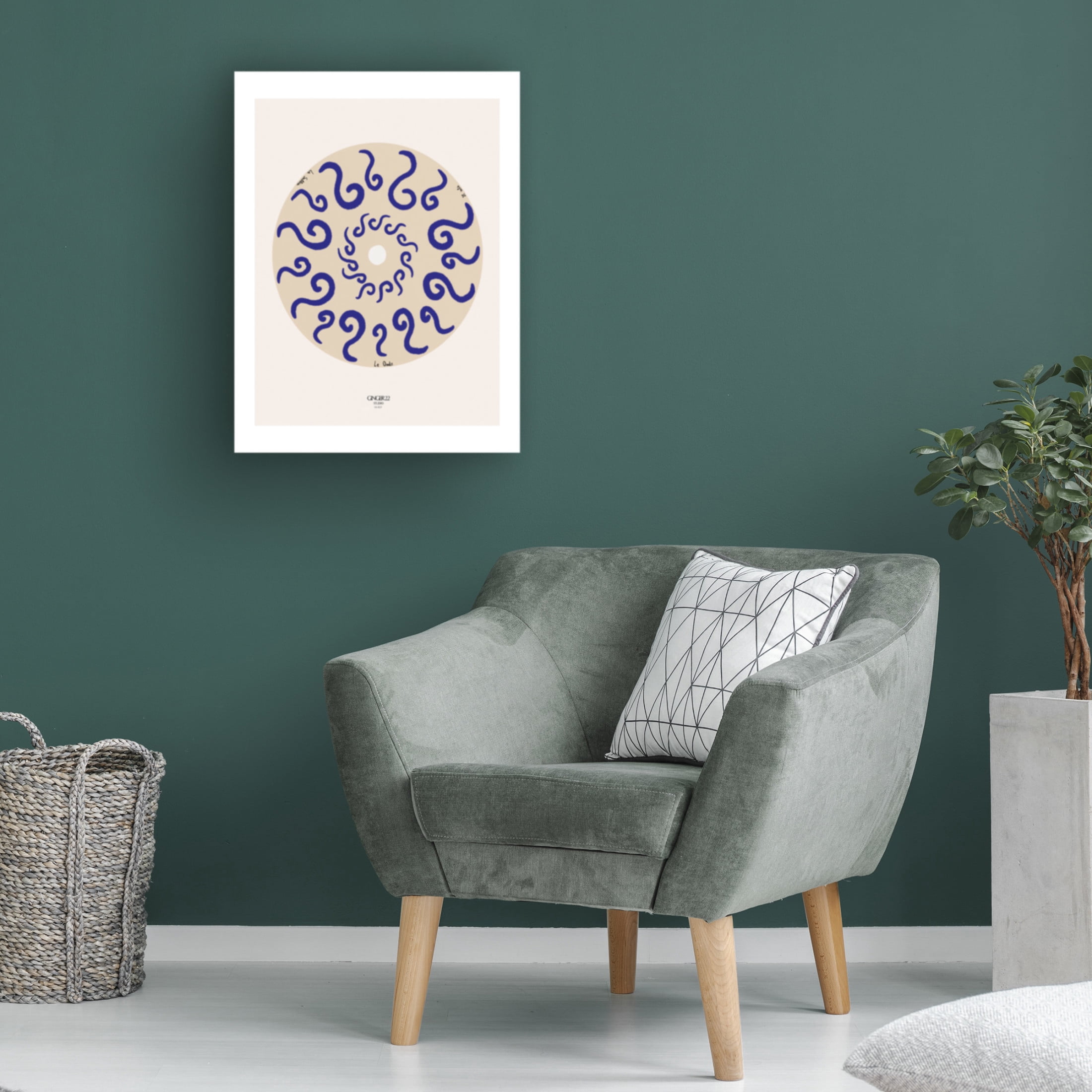 Trademark Fine Art Giulia Mora Le onde Canvas Wall Art