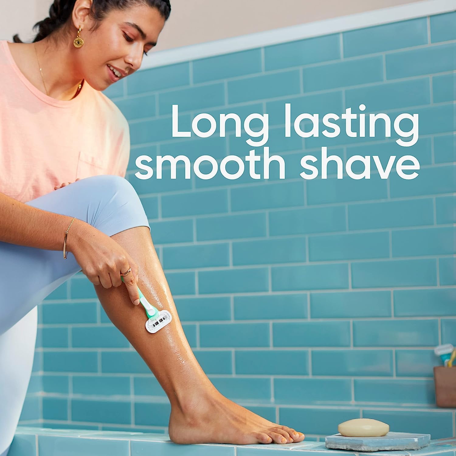 Extra Smooth Sensitive Disposle Razors for Women with Sensitive Skin, 2 Count