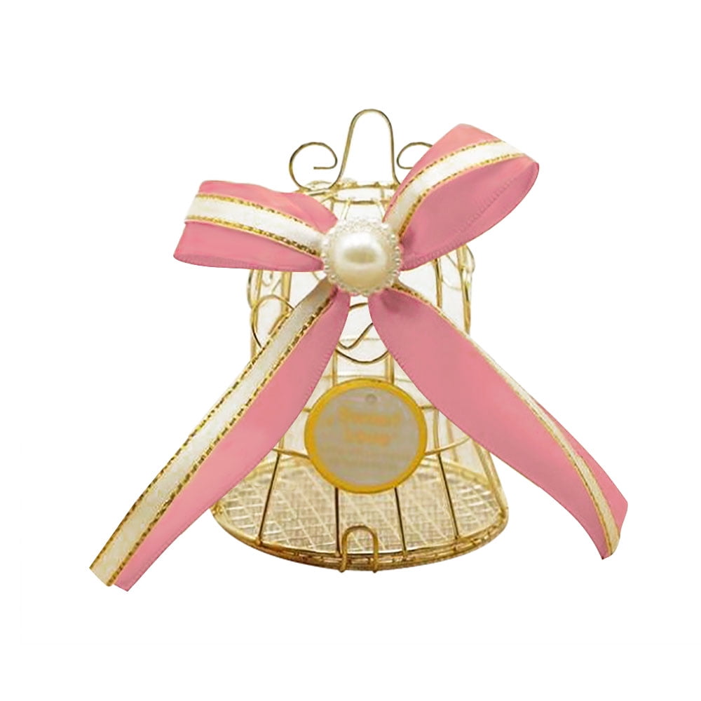 Mini Vintage Bird Cage Candy Chocolate Boxes with Ribbon Baby Shower