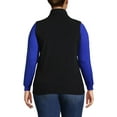 thumbnail image 2 of Lands' End Women's Plus Size Thermacheck 100 Fleece Vest, 2 of 3
