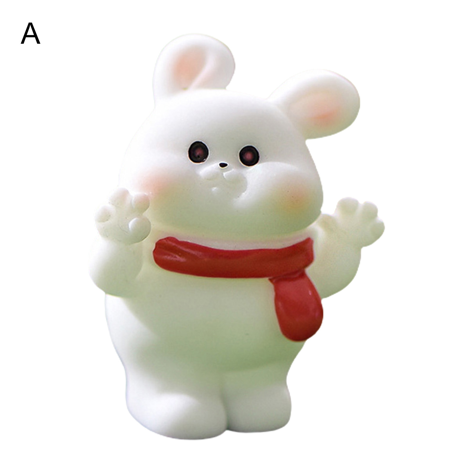 Farfi Decorative Rabbit Figurine Fantastic Anti-fade Increase Vitality ...
