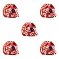 thumbnail image 2 of VONKY Japanese Drawstring Bag Coin Purse Food Pouch Durable and Portable Red 14x12x16cm 5Set, 2 of 6