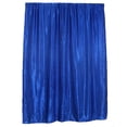 thumbnail image 1 of GUOOL Rod Pocket Satin Window Curtains Blackout Shade Curtains 200x250cm Blue, 1 of 9