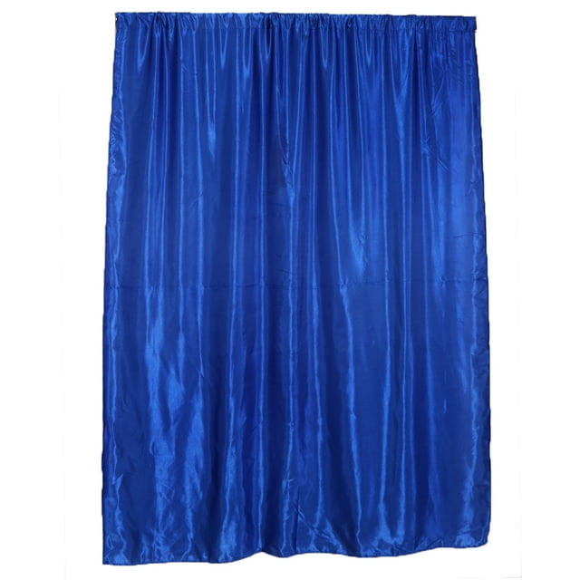 GROWTH TANK Rideaux de Fenêtre en Satin à Poche pour Tringle Occultants 200x250cm Bleu