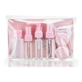 thumbnail image 1 of Juego de Botellas de viaje Sunnimix Accesorios Esenciales de viaje rosa, 1 of 8