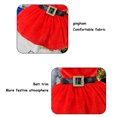 thumbnail image 2 of Gatos Perro Vestido rojo Bonito traje navideño Cómodo vestido navideño Suministros, 2 of 7