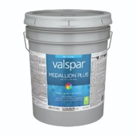 Valspar 028.0021002.008 Interior Flat Paint & Primer, Ultra White