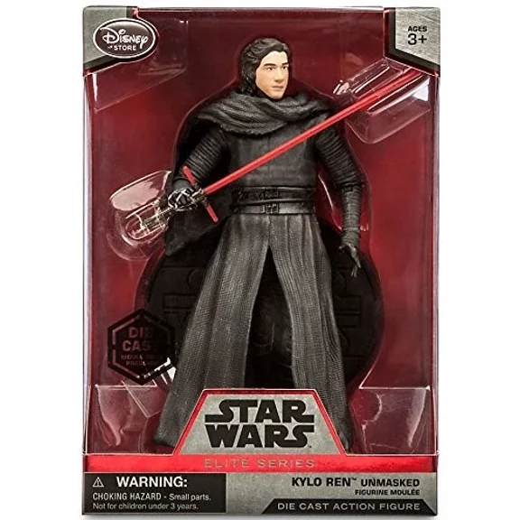 Elite Series Die-Cast Kylo Ren Unmasked Action Figure Collectible