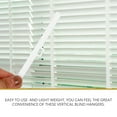 Miangastore 30pcs Window Blind Slat Holders Blind Top Slat Hangers