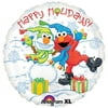 18" Elmo Happy Holidays Anagram Balloons