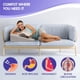 thumbnail image 4 of Almohada de cuña para cama con espuma viscoelástica refrescante y soporte elevado, ideal para dormir, dolor lumbar, reflujo ácido, acidez, alergias y ronquidos. Decoración del hogar., 4 of 5