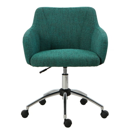 HomePop Mid-Back Swivel Office Chair - Textured Teal