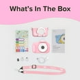 thumbnail image 5 of myFirst Camera 3 - New Kids Mini Camera, 16MP HD Video, Selfie Lens, Shockproof Case, microSD Compatible - Pink, 5 of 11