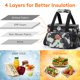 thumbnail image 2 of Bolsa de almuerzo Lifewit, mediana, aislante, suave, 8,5 L, camuflaje, 2 of 7