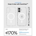 thumbnail image 4 of Spigen iPhone 17 Case Ultra Hybrid MagFit Clear Anti-Yellow, 4 of 7