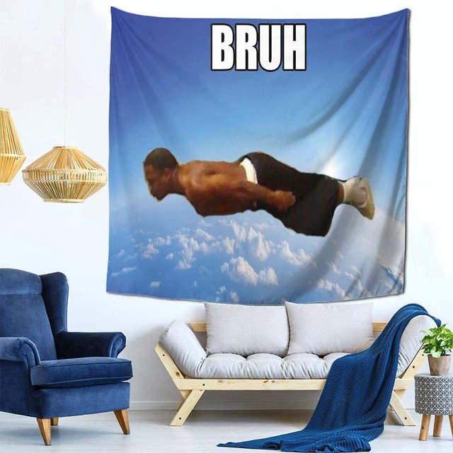 Tapiz decorativo de pared YONGSHENG Lesmus Bruh Flying Midget 59 x 59 pulgadas