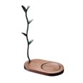 thumbnail image 1 of Cup Rack, Cup Holder, Countertop Cup Tree, Countertop Coffee Cups and Tea Cups, Bar Accessories and Kitchen Organizer (Black, 4 Hooks), 1 of 5