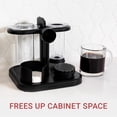 thumbnail image 4 of AeroPress Organizer Stand, Compact Storage Original, Clear, XL Coffee Maker, and Accessories, Ideal Coffee Caddy Station, Experience Slip-Free Storage, Black, 4 of 7