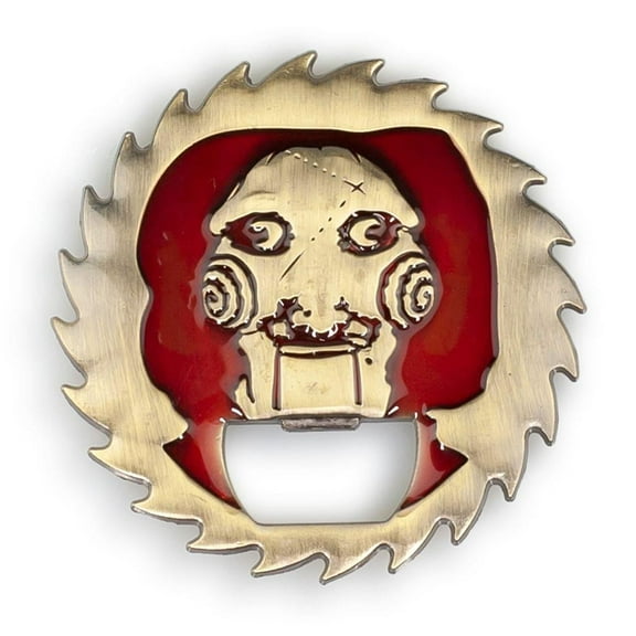 Horror Collectibles| Saw Jigsaw Puppet Bottle Opener | Scary Puppet