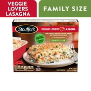 Stouffer's Veggie Lovers Lasagna Family Size Meal, 37.5 oz (Frozen)