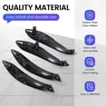 thumbnail image 5 of Interior Door Carbon Fiber Color Pull Handle Inside Trim for 3 4 Series F30 F31 F32 F33 F34 F35 F36, 5 of 5