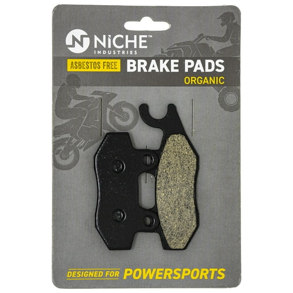 Niche Front Left Brake Pad Set for Can-Am Maverick 1000 Organic UTV 519-KPA2289D