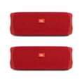 thumbnail image 1 of Altavoz Bluetooth JBL Flip 5 impermeable rojo (par), 1 of 6
