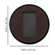 thumbnail image 2 of NUOLUX 5Ud Tapones Para De Muebles En Fieltro Negro Para Sillas Y Sofás Sin Ruido, 2 of 6