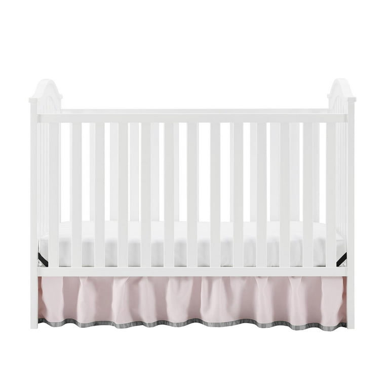 Baby Relax Adelyn 2 in 1 Convertible Crib White Walmart
