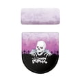 thumbnail image 2 of HELLHERO Halloween Polyester Fabric Toilet Lid Seat Cover Toilet Seat Cover Universal Stretch Adjustable Machine Washable Fits All Toilet Shapes for U-Shaped, 2 of 8