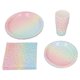 thumbnail image 2 of Platos, Vasos, Servilletas, Juegos, Decoración, Fondo De Arco Iris Desechable, Platos De Halloween, Servilletas, Suministros Para Fiestas, Material De Grado Alimenticio, Seguro, ANGGREK Otros, 2 of 8