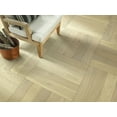 thumbnail image 5 of Shaw Sw706 Empire Oak Herringbone 4-3/4" Wide Wire Brushed Engineered Hardwood Flooring -, 5 of 6