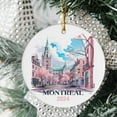 thumbnail image 2 of Montreal Christmas Ornament, Montreal Ornament, Christmas Ornaments, Montreal Custom Ornament, Gift-for Christmas, Montreal Bauble, Montreal sUO7G3, 2 of 4