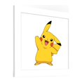 thumbnail image 2 of Gallery Pops Pokemon - Pikachu Waving Pose Wall Art, White Framed Version, 12" x 12", 2 of 5