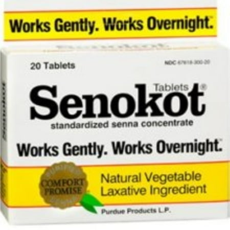 Senokot Tablets 20 Tablets (Pack of 6)
