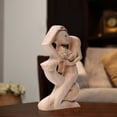 thumbnail image 3 of Estatuilla de pareja besándose en Decoración para mano para dormitorios y para, 3 of 6