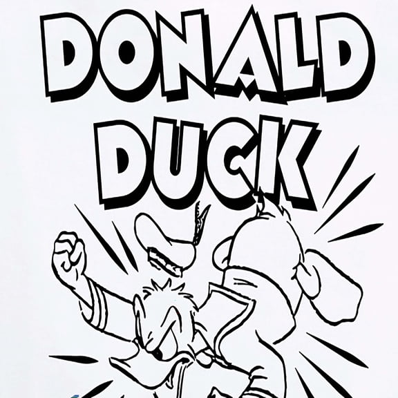 Mickey & Friends - Donald Duck Comics - Women's Short Sleeve Graphic T-Shirt