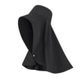 thumbnail image 2 of YOTMKGDO Sun Hat, Shawl Ladies Sun Solid Color Large Brim Neck Bucket Hat, Sun Hats for Women, Black, 2 of 8