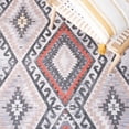 thumbnail image 6 of Safavieh Marbella Tamsen Southwestern Area Rug, Gray/Chocolate, 8' x 10', 6 of 11