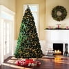 Holiday Time 9' Pre-Lit Vienna Pine Artificial Christmas Tree, Clear Lights